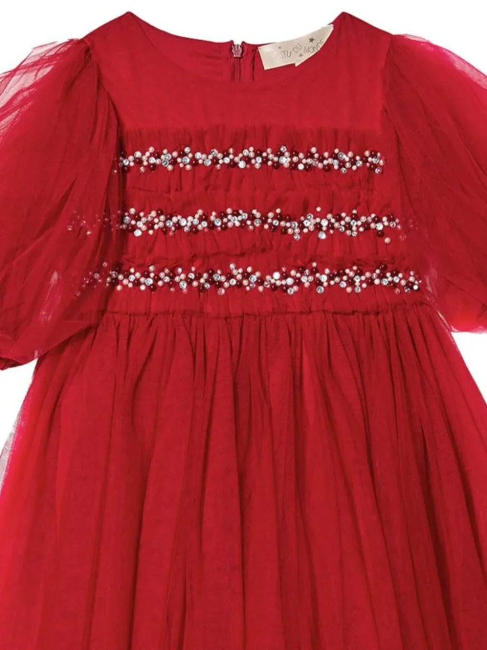 Tutu du Monde Serephine Red Tulle Dress 4/5 and 6/7